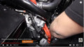 Mishimoto 2015 Subaru WRX Top-Mount Intercooler Kit - Powder Coated Silver & Wrinkle Red Pipes