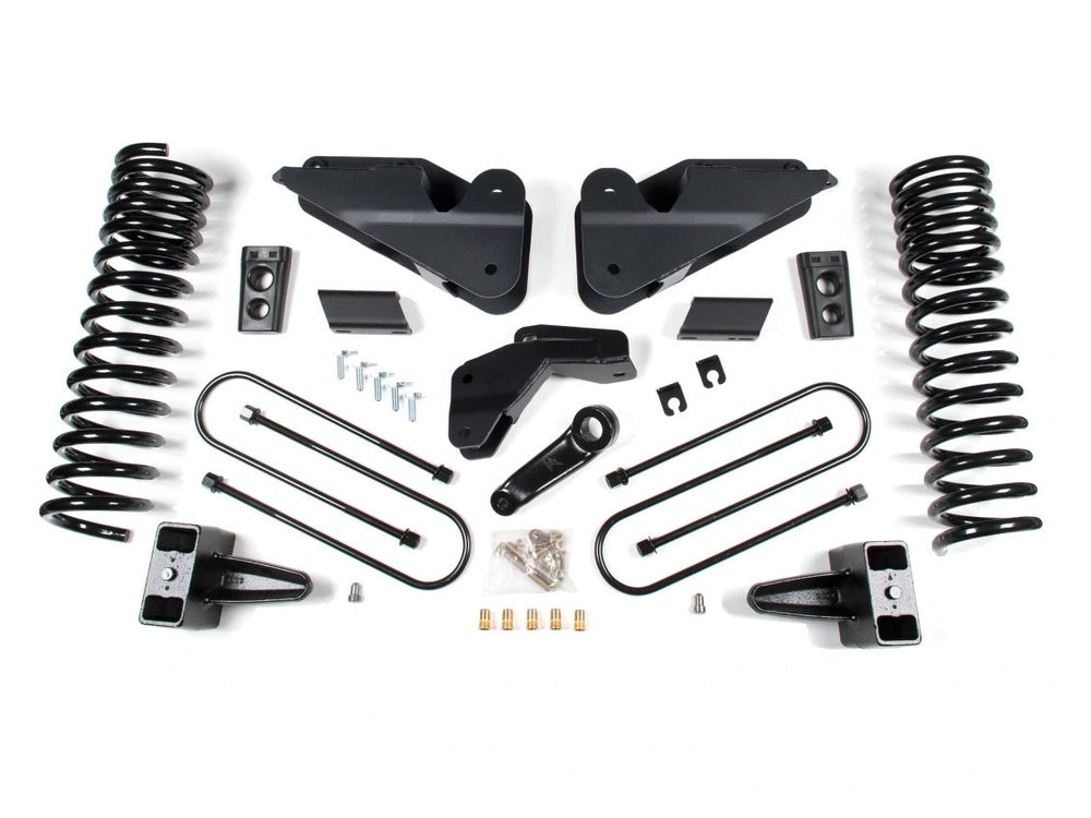201318 RAM 3500 5.5IN SUSP LIFT KITGASFRT COIL RR BLOCKFOX SHKS