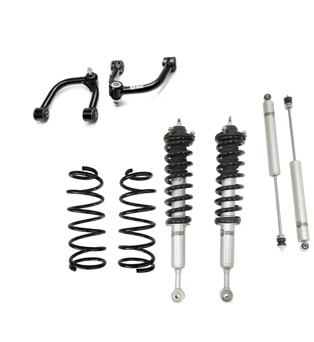 3 Inch Lift Kit Front Struts w/ Rear Lift Springs Shocks and Control Arms 03-09 Lexus GX470/10-23 Lexus GX460/03-24 Toyota 4Runner/07-14 Toyota FJ Cruiser Freedom Off-Road