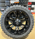 D560 22X10 8X6.5 MT-BLK -18MM