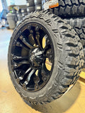 D560 22X10 8X6.5 MT-BLK -18MM