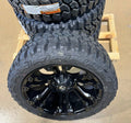 D560 22X10 8X6.5 MT-BLK -18MM