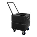 WT35 MOBILE WATER RESERVOIR TANK FOR MISTING FANS BLACK