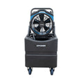 WT35 MOBILE WATER RESERVOIR TANK FOR MISTING FANS BLACK