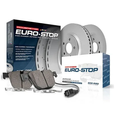 Power Stop 02-04 Audi A6 Quattro Front & Rear Euro-Stop Brake Kit