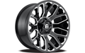 D607 20X9 8X6.5 GL-BLK-MIL 20MM