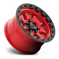 CHASE 17X9 6X5.5 00MM CANDY RED W/ BLACK LIP