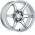 Aluminum Wheels 17x9 Tandem K11S Hyper Silver 5x114.3 Bolt Pattern 35 Offset Kansei Wheels