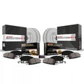 Power Stop 16-18 Fiat 500X Front & Rear Z17 Evolution Geomet Coated Brake Kit