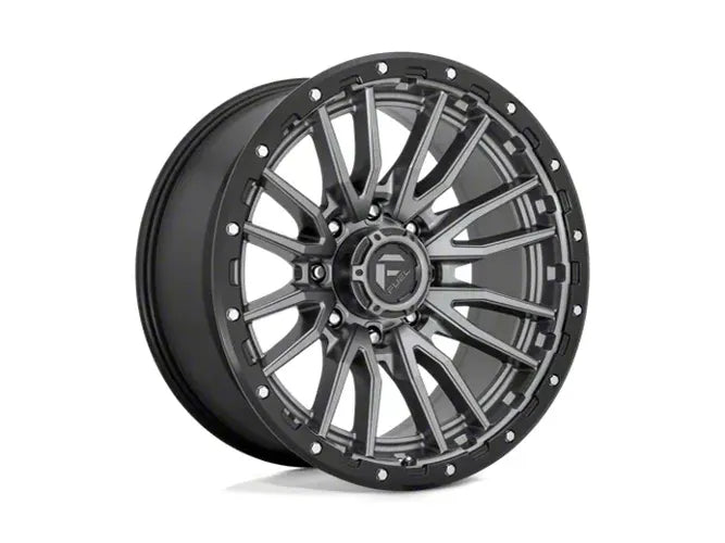~(58 lbs. 25X25X13)~ REBEL 22x10 8x170.00 MATTE GUN METAL BLACK BEAD RING (13 mm)