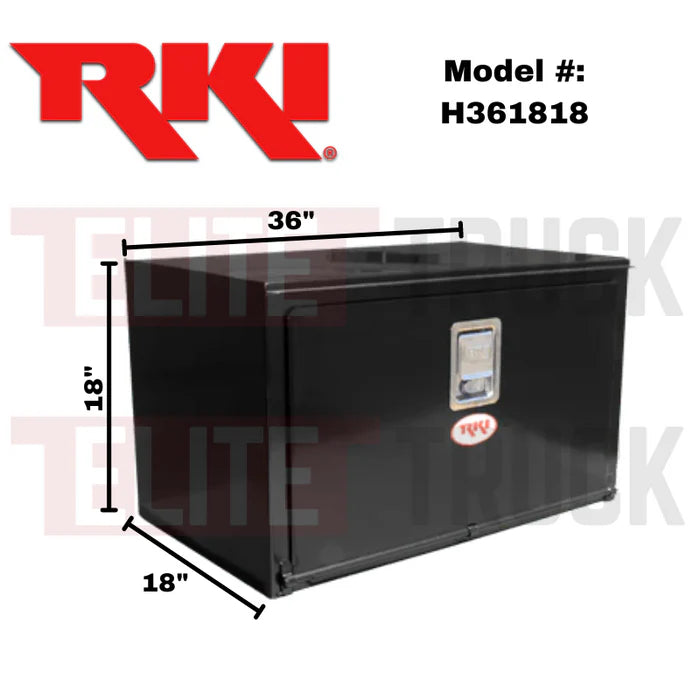 STEEL UNDERBODY 36X18X18 BLK