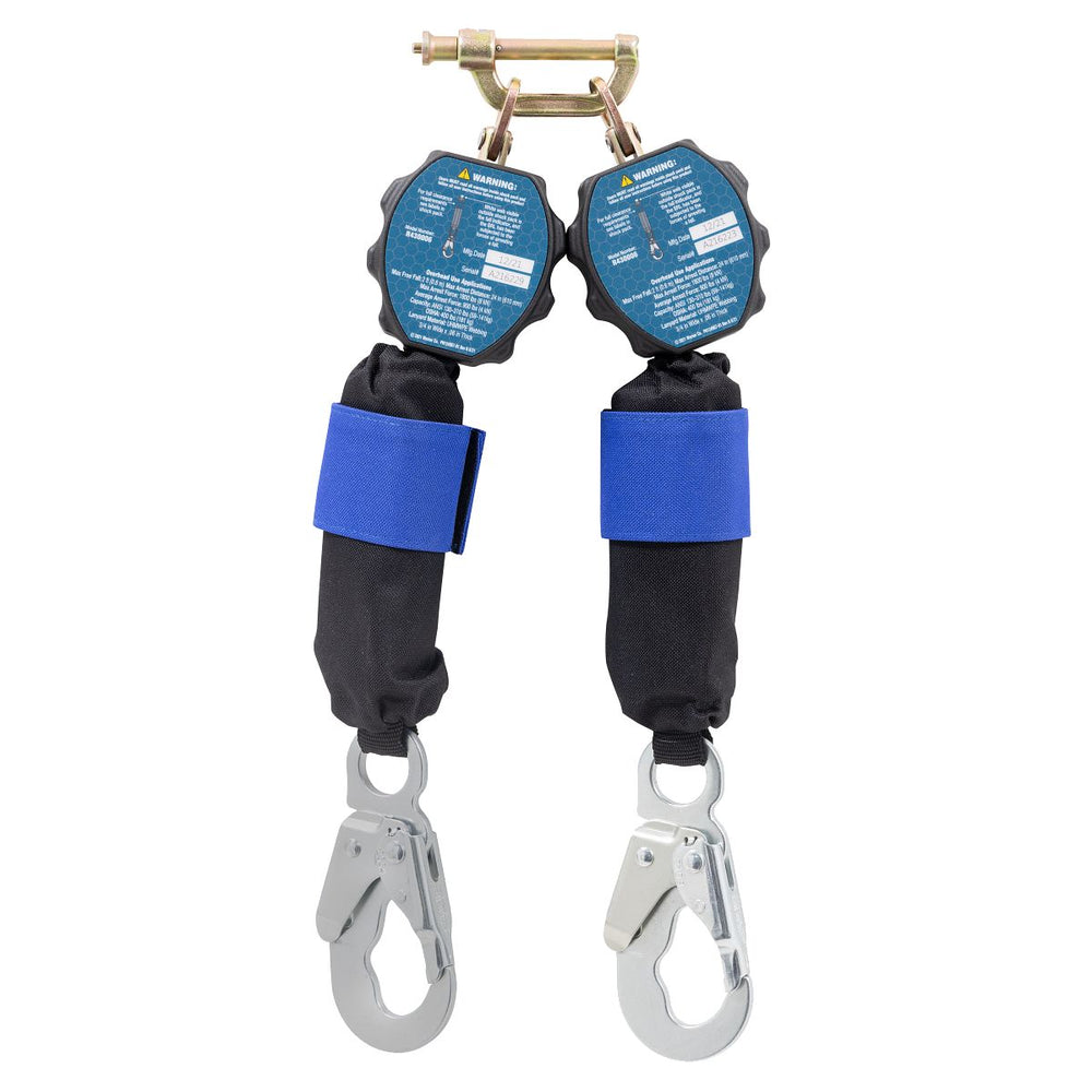 BANTAM SRLFTS W/A100531 TWINLEG CARABINER ADAPTER BLACK BLUE