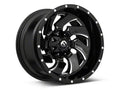 ~(47 lbs. 23X23X13)~ CLEAVER 20x10 6x135.00/6x139.70 GLOSS BLACK MILLED (-18 mm)