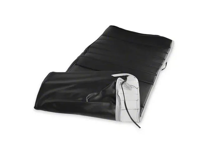 8187 C/K SEAT UPHOLSTERY KIT STANDARD PLEAT VINYL BLACK