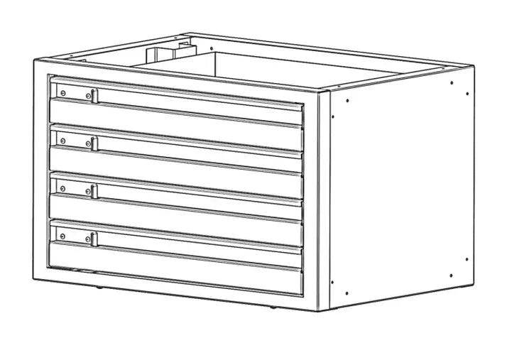 4 DRAWER SHELF CABINET (30) PACK