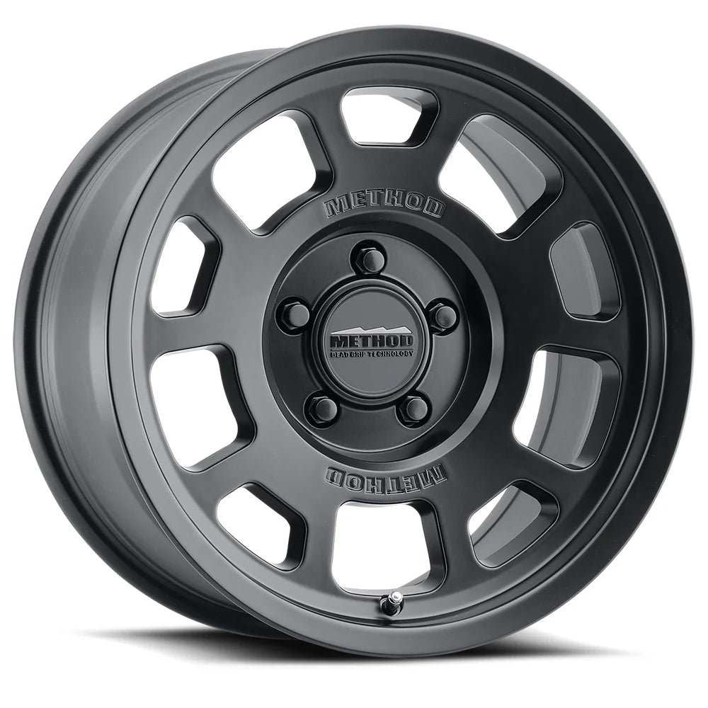 Method MR705 17x8.5 0mm Offset 5x150 110.5mm CB Matte Black Wheel