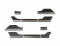 Body Armor Cladding, Rocker Panel Guard, Steel; 07-18 Jeep Wrangler JK