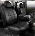 19C SILVERADO/SIERRA 1500 SL FRONT 40/20/40 SEAT COVER BLK/BLK