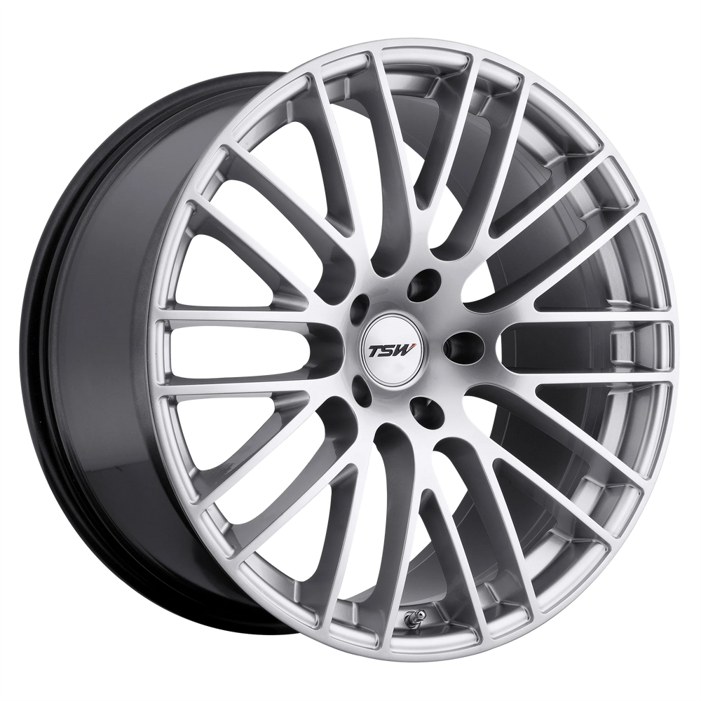 ~(36 lbs. 20X20X11)~ TSW MAX 18x9.5 5/120 ET45 CB76.1 HYPER SILVER
