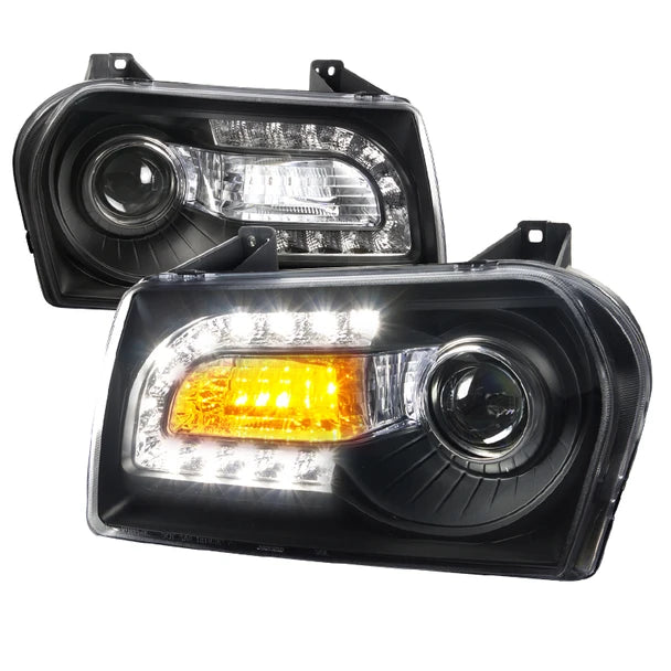 PROJECTOR HEADLIGHT CHROME HOUSING