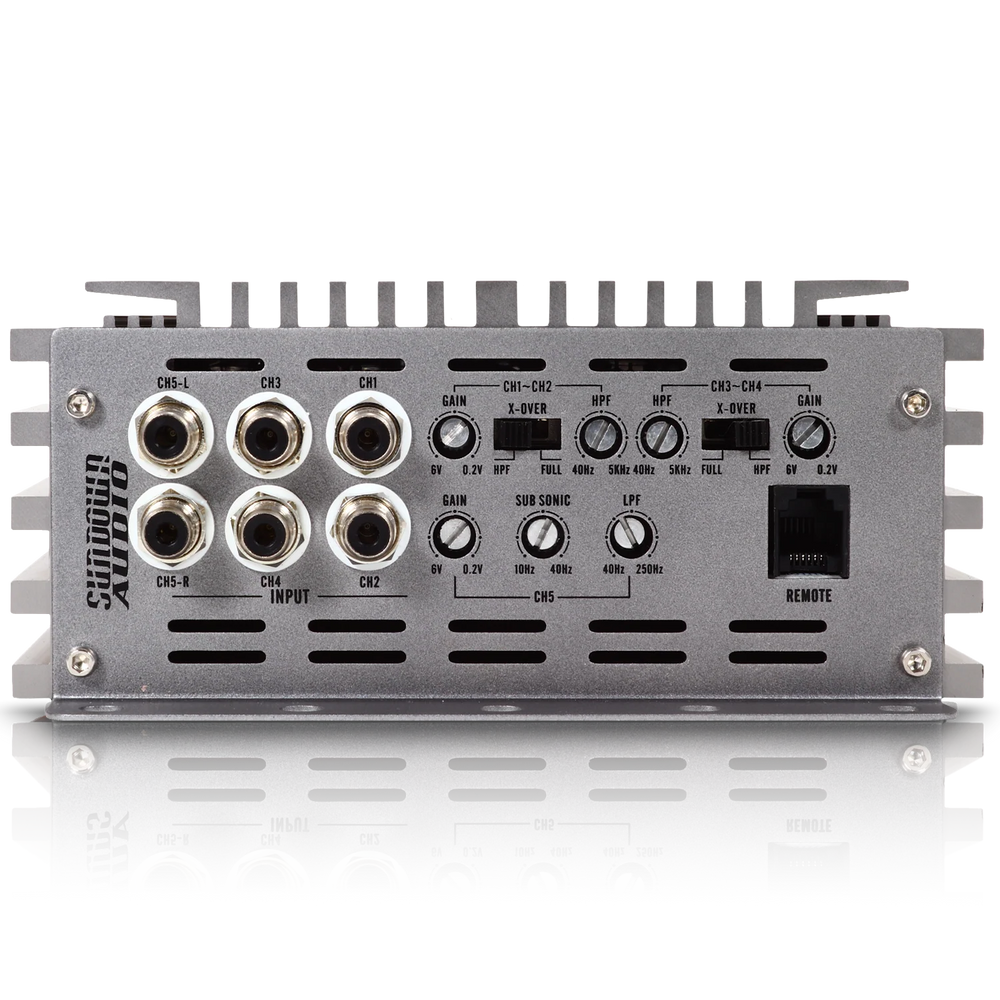 SAE SERIES VERSION 4 80 X 4 & 500 X 1 5CH AMPLIFIER
