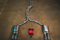 Valvetronic Designs cat-back exhaust detail