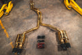 Valvetronic Designs cat-back exhaust close-up