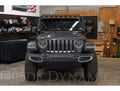 Diode Dynamics Jeep JL SS5 Sport CrossLink Windshield - Yellow Combo Lightbar Kit