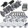 Eagle Chevy 350 3.750in Crank 6.000in I-Beam Rods -18cc 4.060in Pistons Rotating Assembly