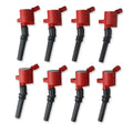 MSD Ignition Coil Blaster Ford 2-Valve V8 Red 8-Pack 1998-2014 Ford 4.6L/5.4L 2-Valve MSD Ignition