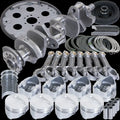 Eagle Chevy 350 3.750in Crank 5.700in I-Beam Rods -7cc Flat Top 4.060in Pistons Balanced Assembly