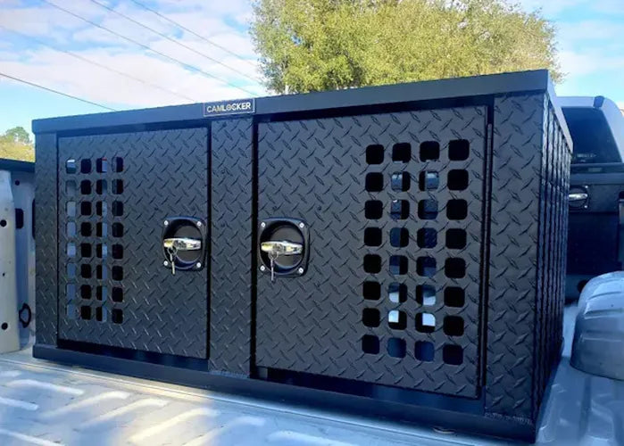 DOG BOX 36'X36' 2 BAY MATTE BLACK