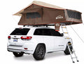 SOFTSHELL ROOFTOP TENT MAX1.9 COFFEE BROWN W/ORANGE TRIM