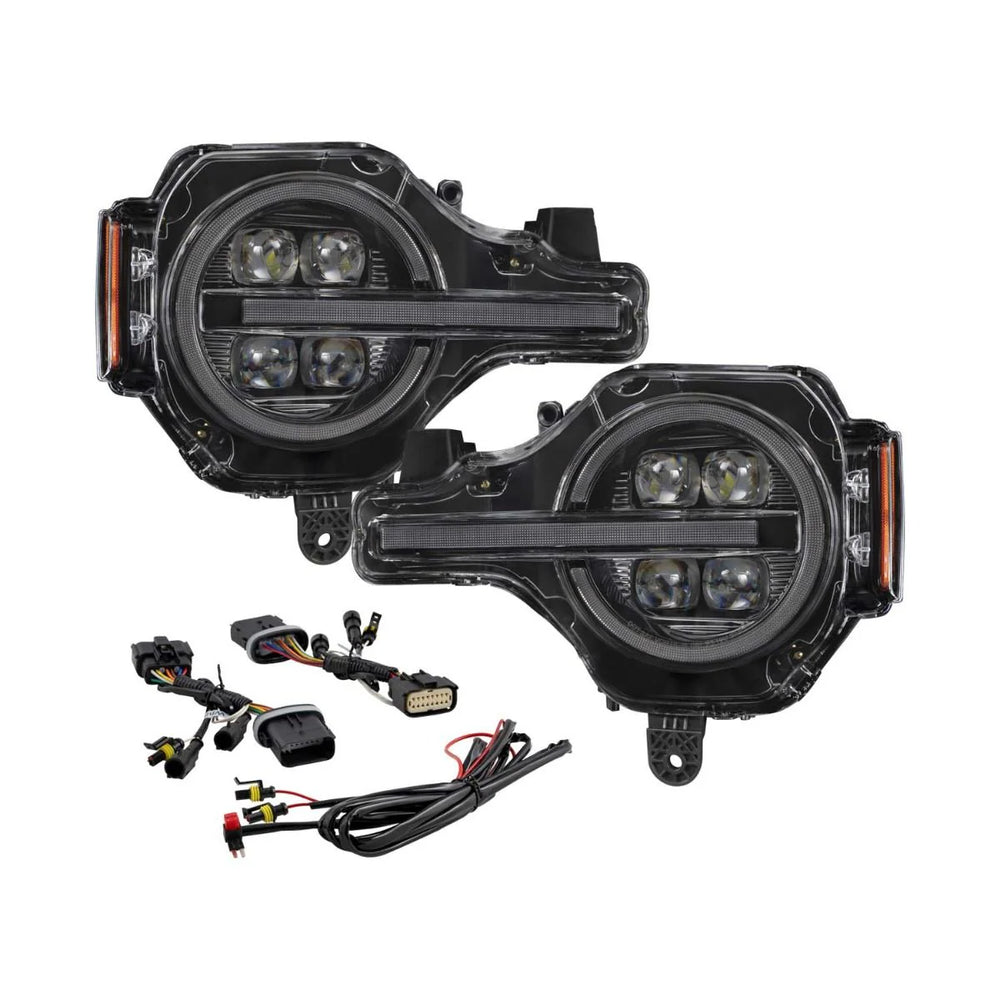 21C BRONCO/BRONCO RAPTOR SEQUENTIAL LED PROJECTOR HEADLIGHTS (PAIR)