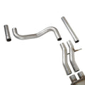 Exhaust System GM C1500, GMt400 Swap 2WD Fits 1988-1998 GM C1500 Trucks And Suvs 2WD Regular Cab Short Bed 117.5 Inch Wheelbase Hooker BlackHeart