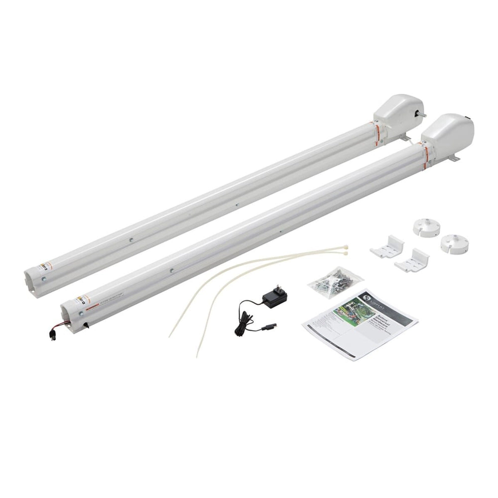 UNIVERSAL AWNING HARDWARE SOLERA POWER 18V 69 INCH INFINITE AM KIT WHITE