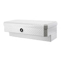 LOW SIDE BOX 18X16X72 DIAMOND PLATE WHITE (EACH)
