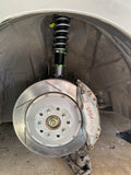 Fortune Auto 500 Series Coilovers - Subaru Impreza WRX (GH8) w/ Swift springs