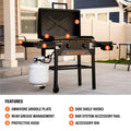 ORIGINAL 28IN OMNIVORE GRIDDLE W/HOOD