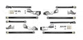 Jeep Wrangler JLU 4.5 Inch Heavy Duty High Clearance Plus Long Arm w/ EVO SPEC King 2.5 Inch Shocks with Adjusters EVO Manufacturing