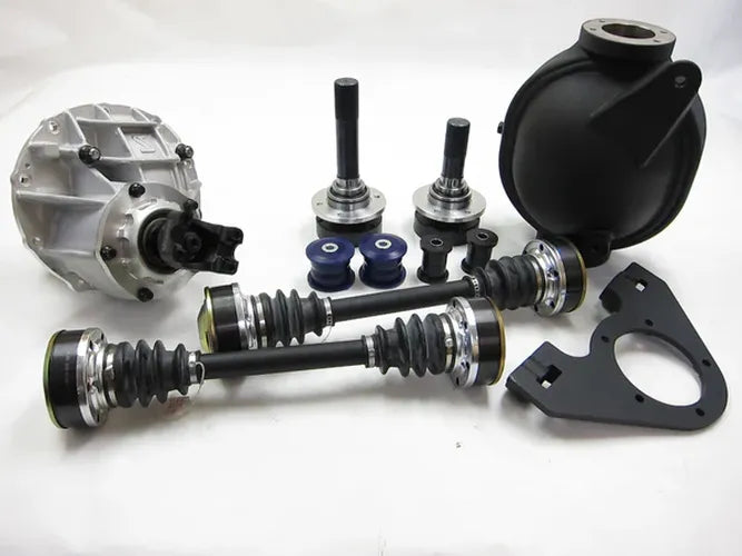 Driveshaft Shop 2015 Hellcat/Scatpack Challenger 8-Speed Automatic 9 Direct Bolt-in Kit: includes Axles and 4 Aluminum shaft (Diff ordered separately)