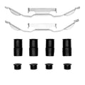 DFC 13-20 Ford Fusion Front & Rear Geospec Rotors w/4000 HybriDynamic Brake Pads w/Hardware