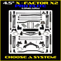 Rock Krawler 07-18 Jeep Wrangler JK 2DR 4.5in X Factor X2 Pro Long Arm