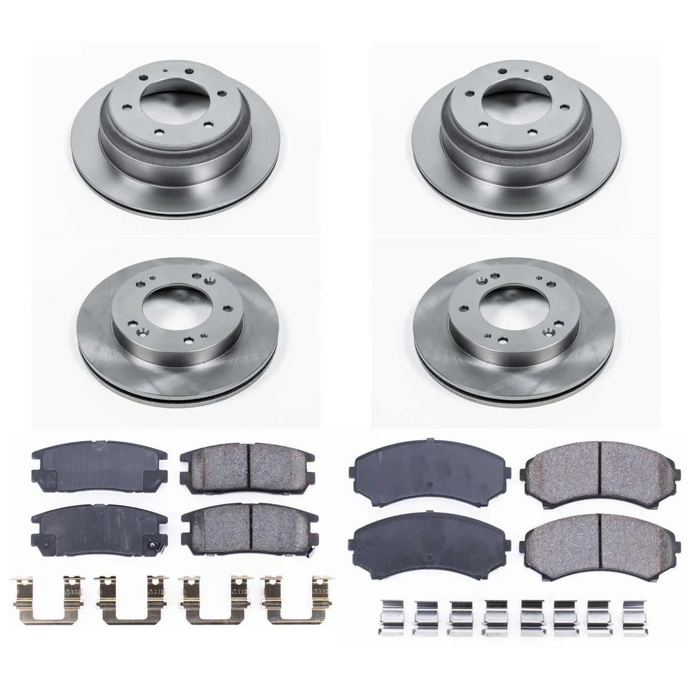Power Stop 2002 Honda Passport Front & Rear Autospecialty Brake Kit