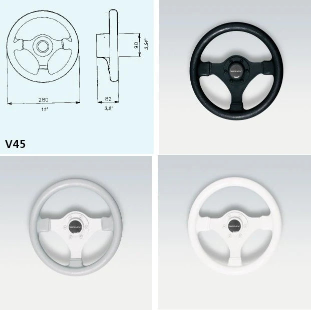 MOHOGANY GRIP & HUB 13.8'
