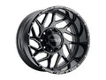 Weld Off-Road W117 20X12 Fulcrum 8X170 ET-44 BS4.75 Gloss Black MIL 125.1