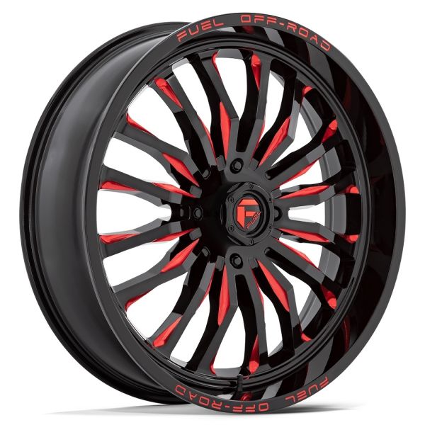 D822 24X7 4X156 GBLK MILLRED 13MM