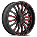 D822 24X7 4X156 GBLK MILLRED 13MM