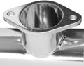 Lakester Headers Ceramic Coated Small Block Chevy Lakester Header 1-5/8 Inch Primaries 3/8 Inch Header Flange Silver Ceramic Coated FlowTech
