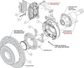 Wilwood auto part detail